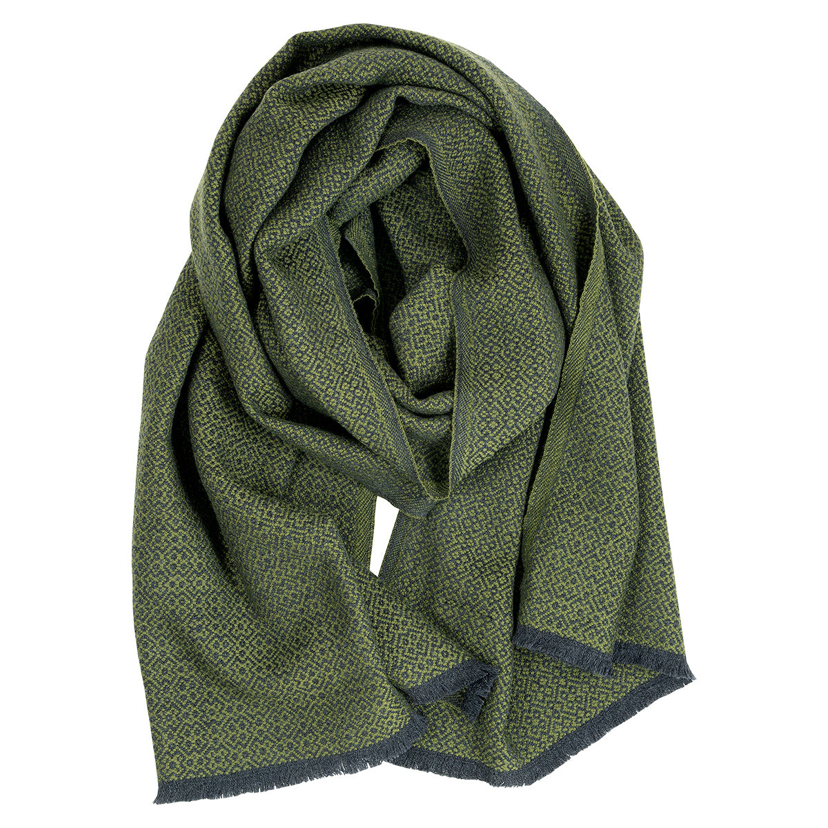 Lapuan Kankurit Koli Black / Olive Wool Scarf