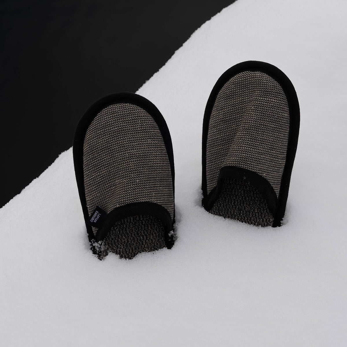 Lapuan Kankurit Onni Black / Beige Slippers