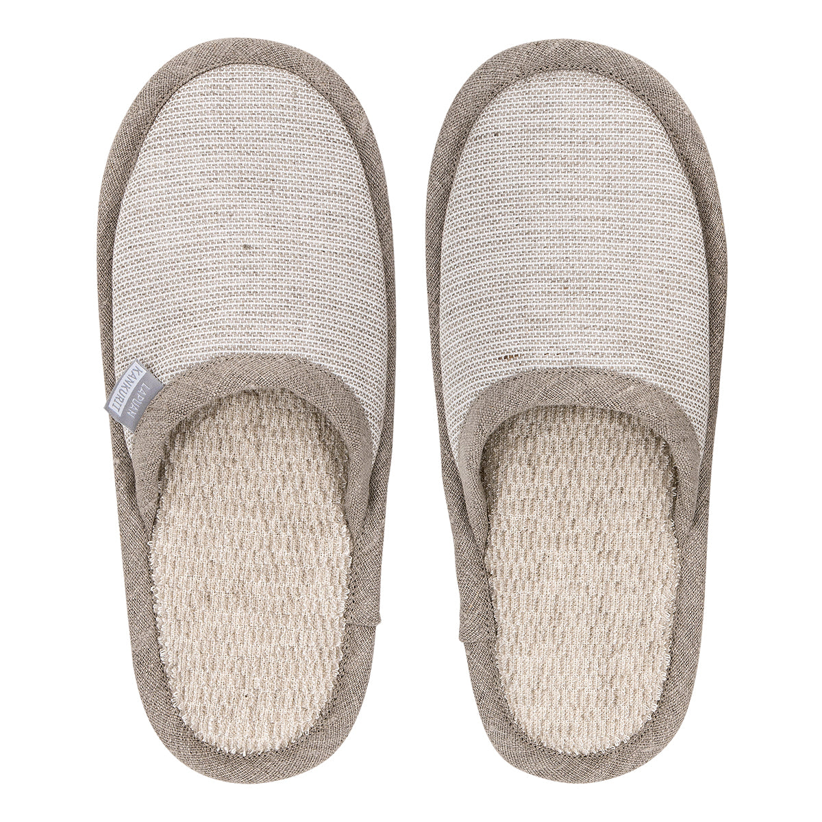 Lapuan Kankurit Onni Beige / White Slippers