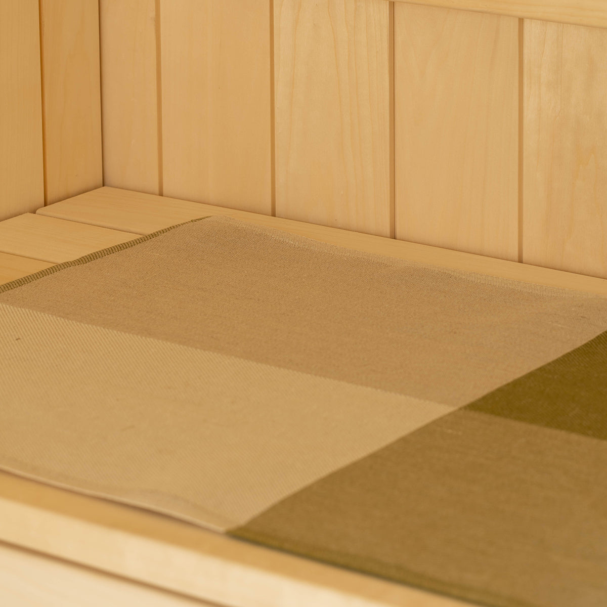 Lapuan Kankurit Saaristo Green / Beige Sauna Bench Cover