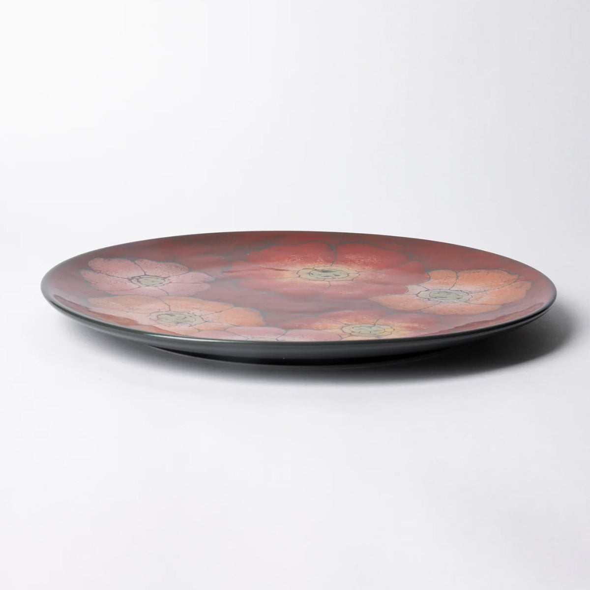 Pentik Leinikki Studio Red Serving Plate
