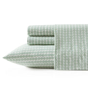 Marimekko Pikku Rasymatto Light Green / Off White King Sheet Set