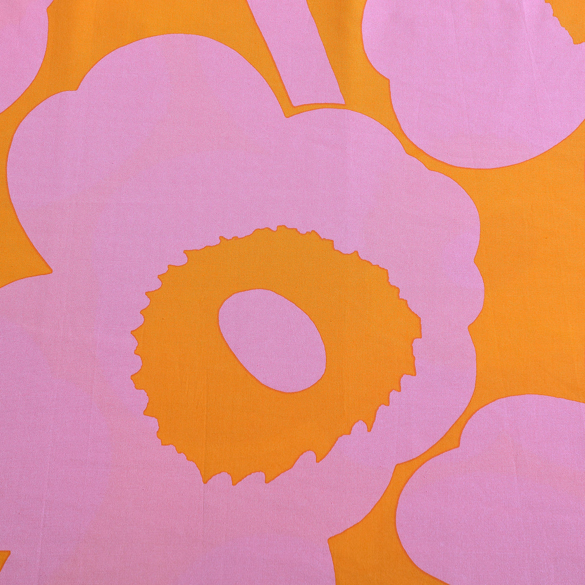 Marimekko Unikko Pink / Orange Duvet Cover Set - King