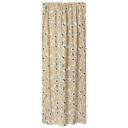 Marimekko Pieni Unikko Off White / Beige / Dark Blue Ready-Made Curtain