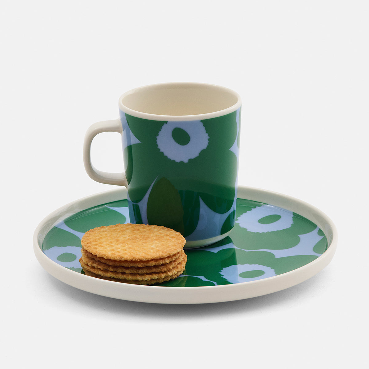 Marimekko Oiva / Unikko Breakfast Set