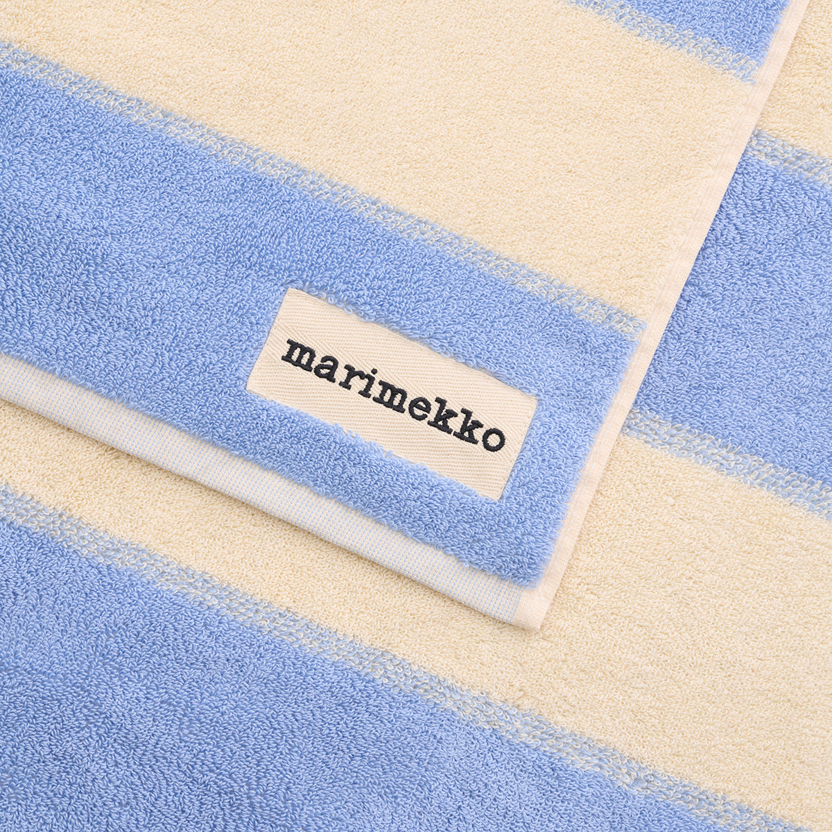 Marimekko Galleria Light Blue / Sand Guest Towel
