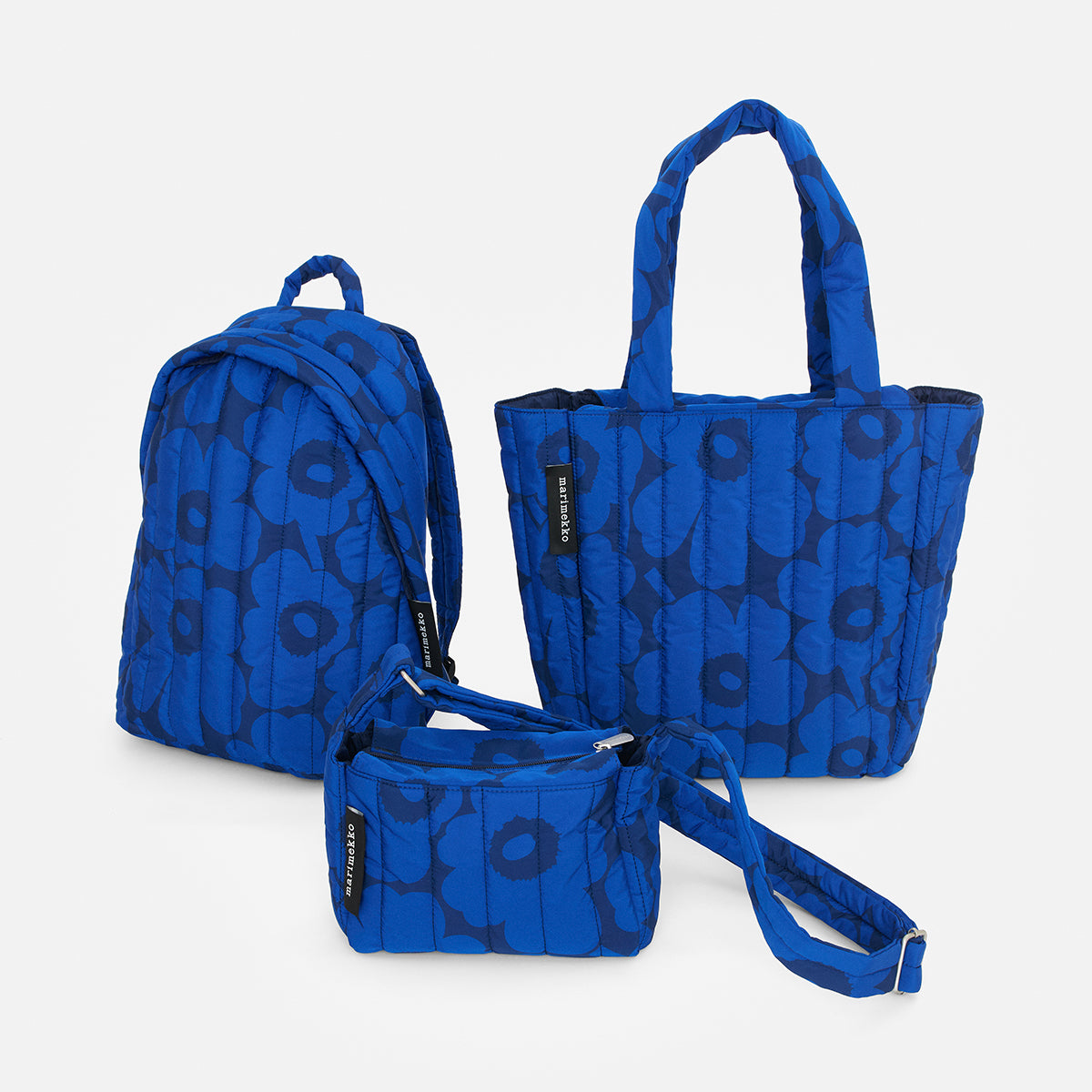 Marimekko Unikko Blue / Black Joy Backpack