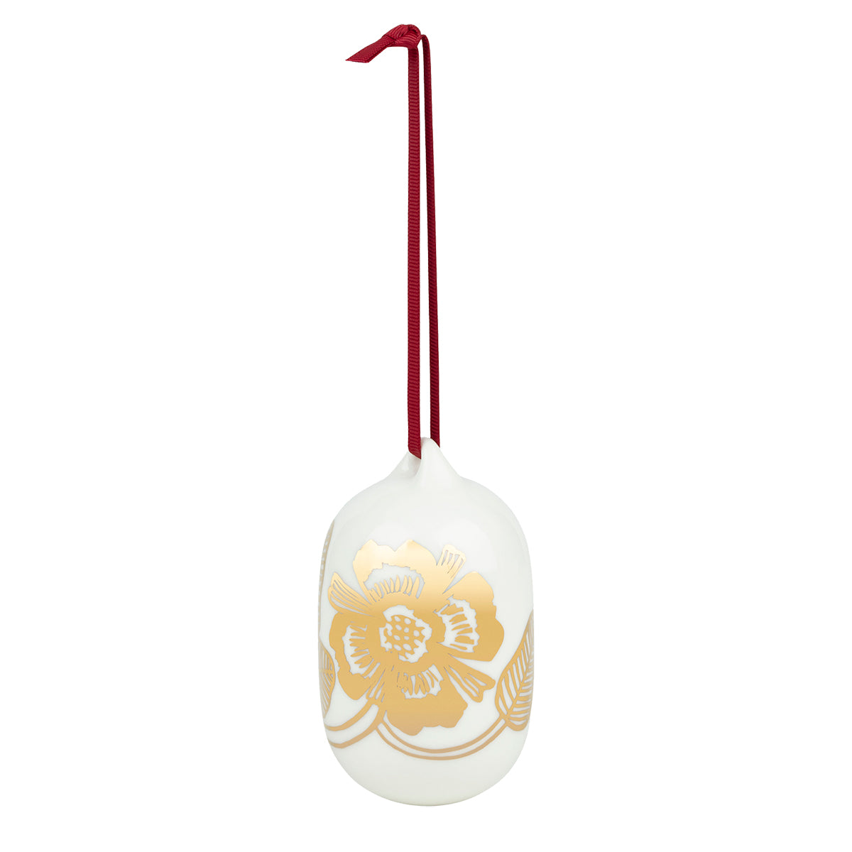 Marimekko Tiara Gold / White Ornament