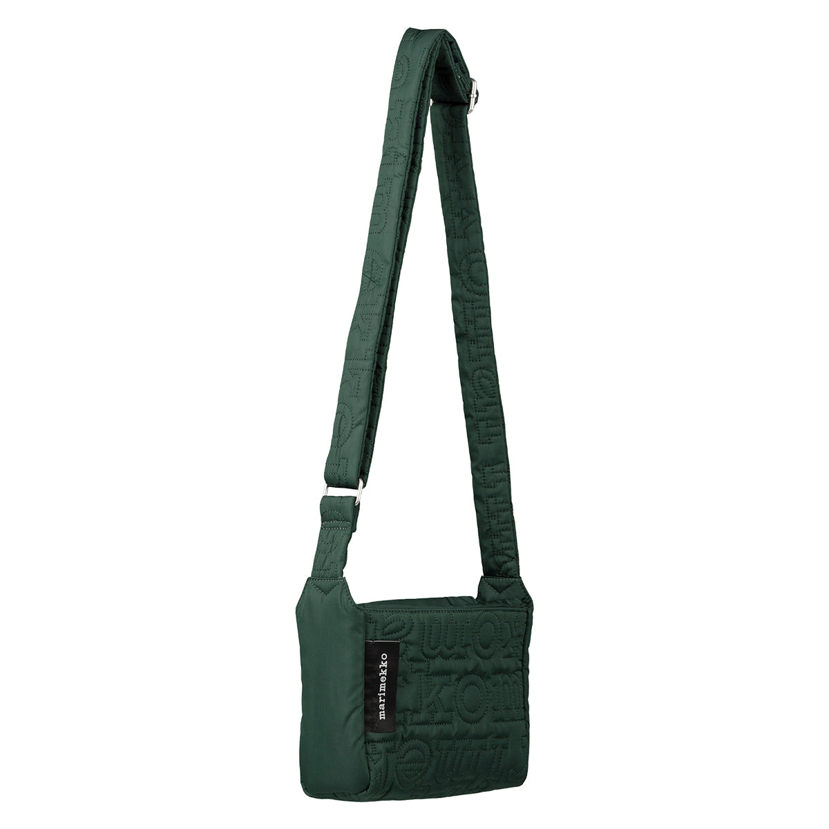 Marimekko Logo Dark Green Small Crossbody Shoulder Joy Bag