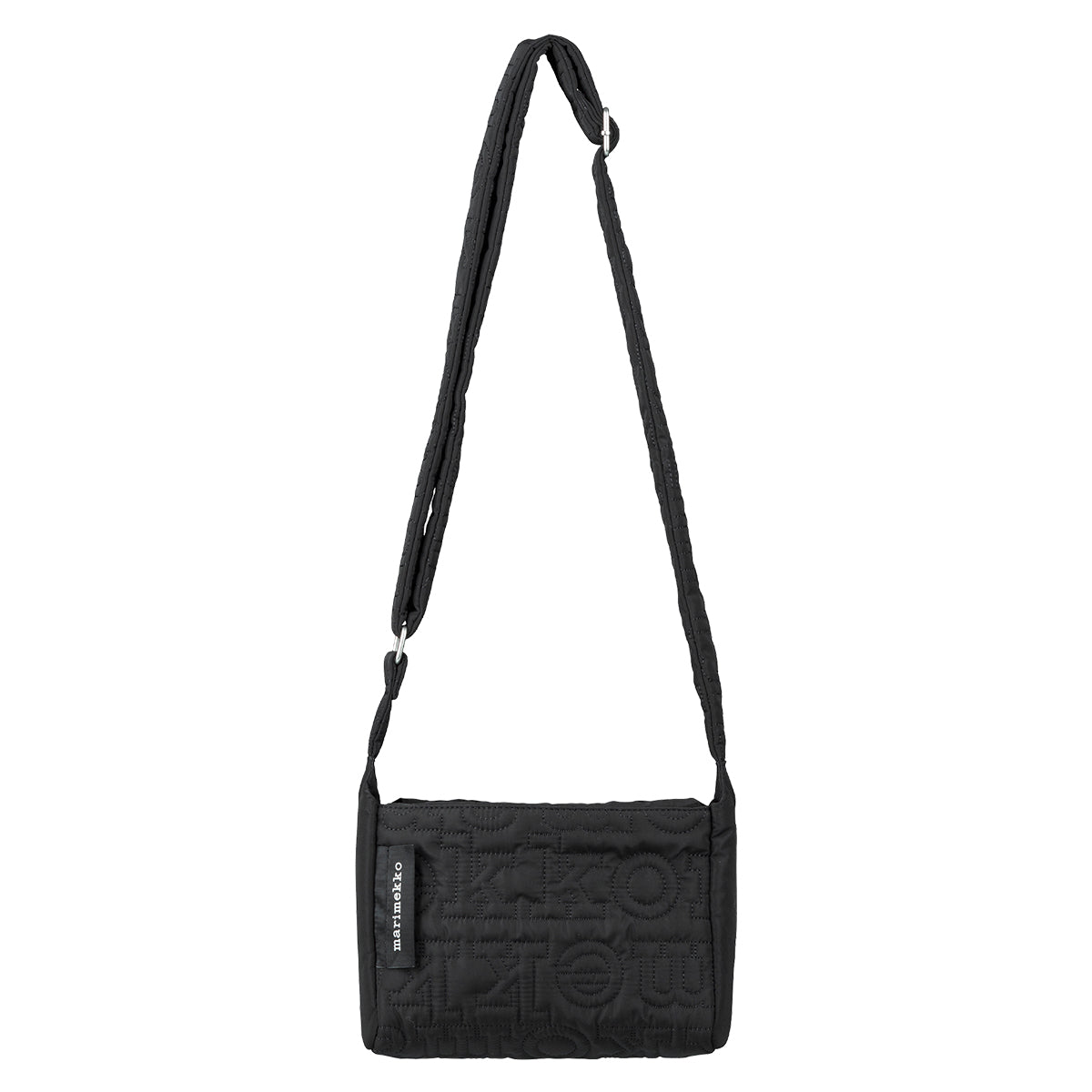Marimekko Logo Black Small Crossbody Shoulder Joy Bag