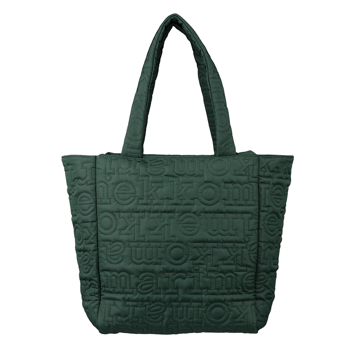 Marimekko Logo Dark Green Medium Joy Tote Bag