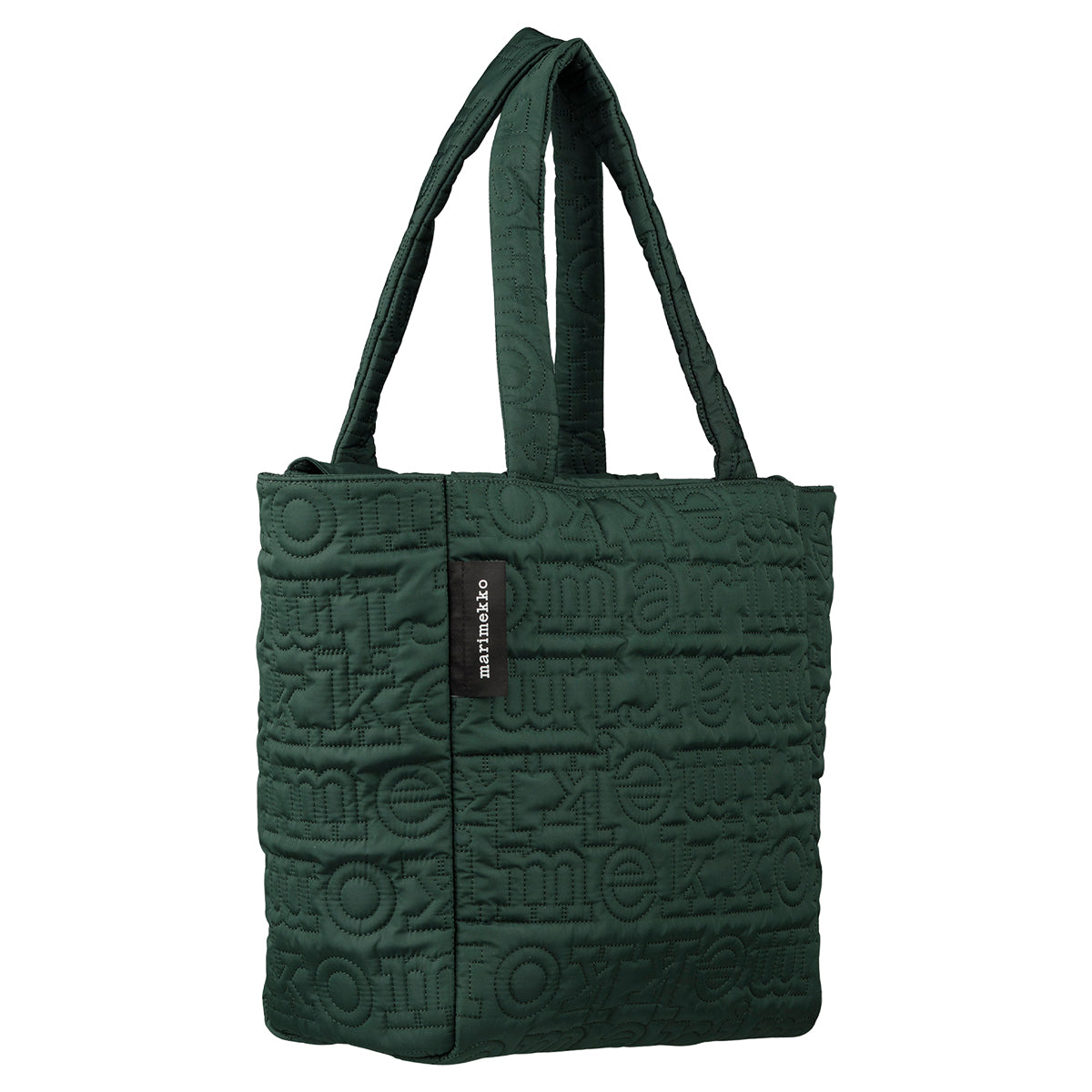 Marimekko Logo Dark Green Medium Joy Tote Bag