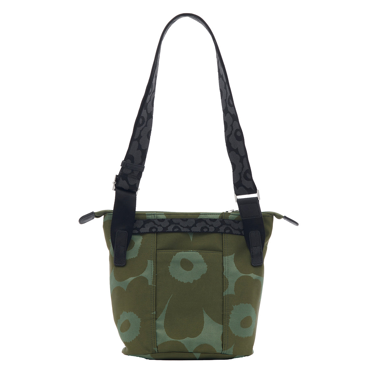Marimekko Unikko Green Carry All Shoulder Bag