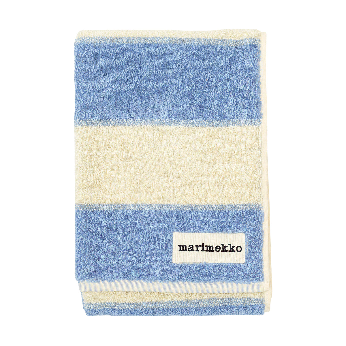 Marimekko Galleria Light Blue / Sand Large Hand Towel