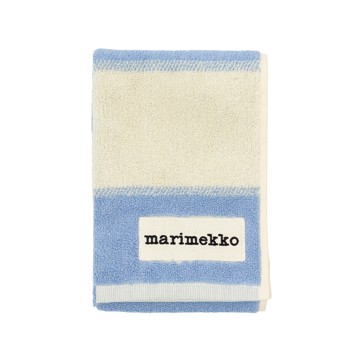 Marimekko Galleria Light Blue / Sand Guest Towel