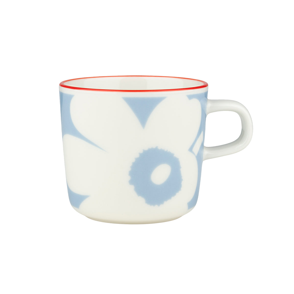 Marimekko Juhla Unikko Light Blue / White / Red Coffee Cup