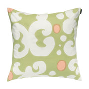 Marimekko Keidas Pear / Off White / Pink Throw Pillow