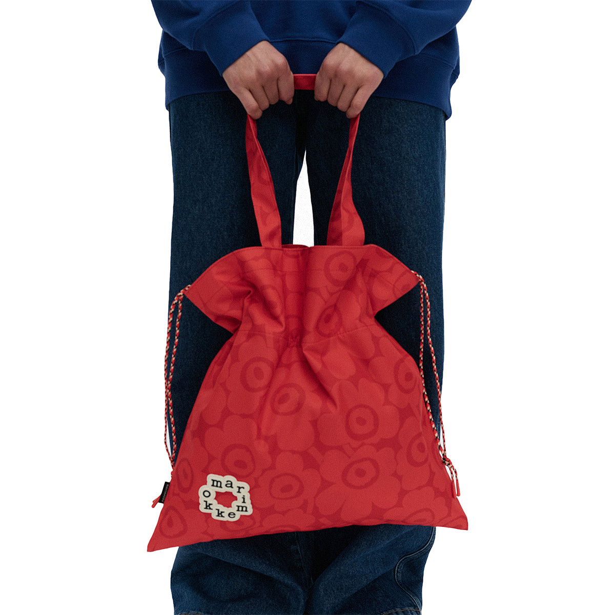 Marimekko Mini Unikko Red Metka Tote Bag