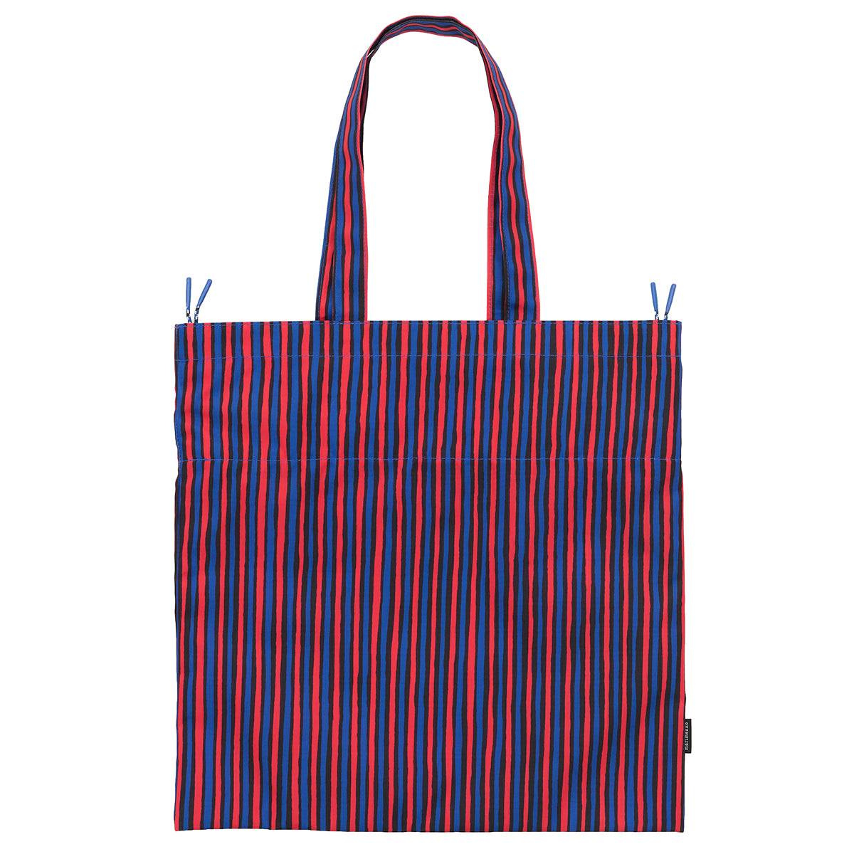 Marimekko Piccolo Dark Blue / Red / Black Metka Tote Bag