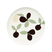 Marimekko Omppo Black / Sage / White Salad Plate