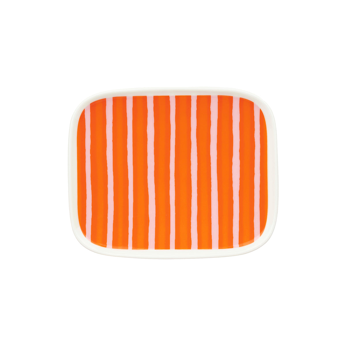 Marimekko Piccolo Orange / Light Pink Small Plate