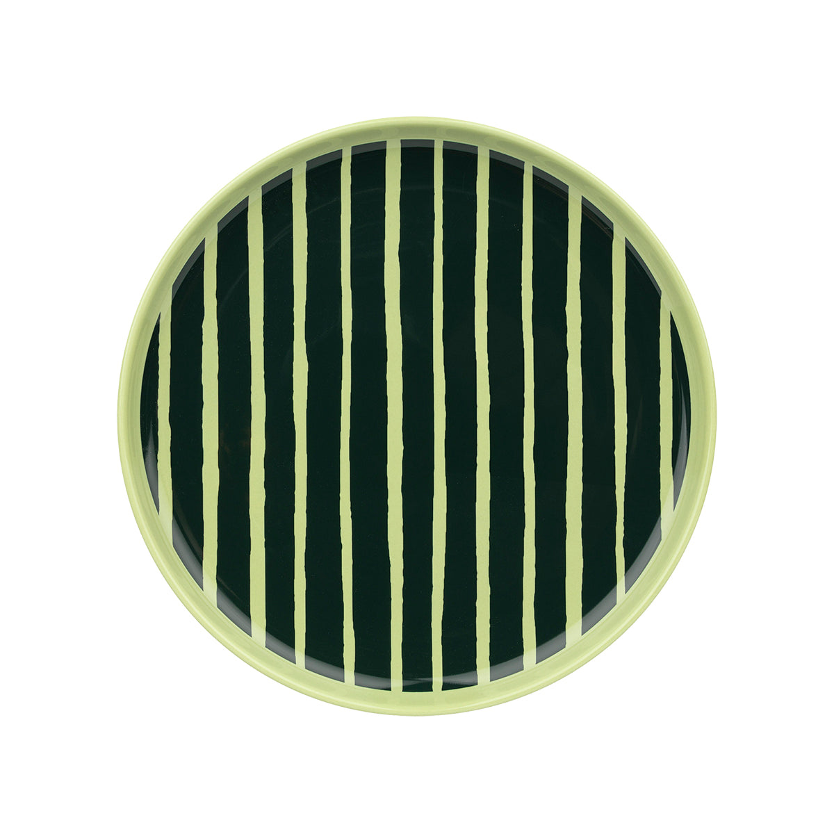 Marimekko Piccolo Dark Green / Pear Salad Plate