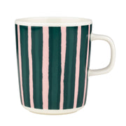 Marimekko Piccolo Forest Green / Pink Mug