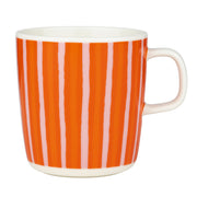 Marimekko Piccolo Orange / Light Pink Large Mug