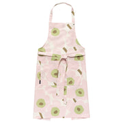 Marimekko Unikko Pink / Off White / Pear Green Apron
