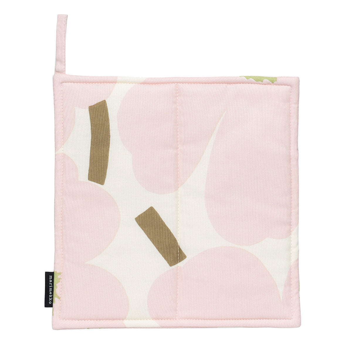 Marimekko Unikko Pink / Off White / Pear Pot Holder