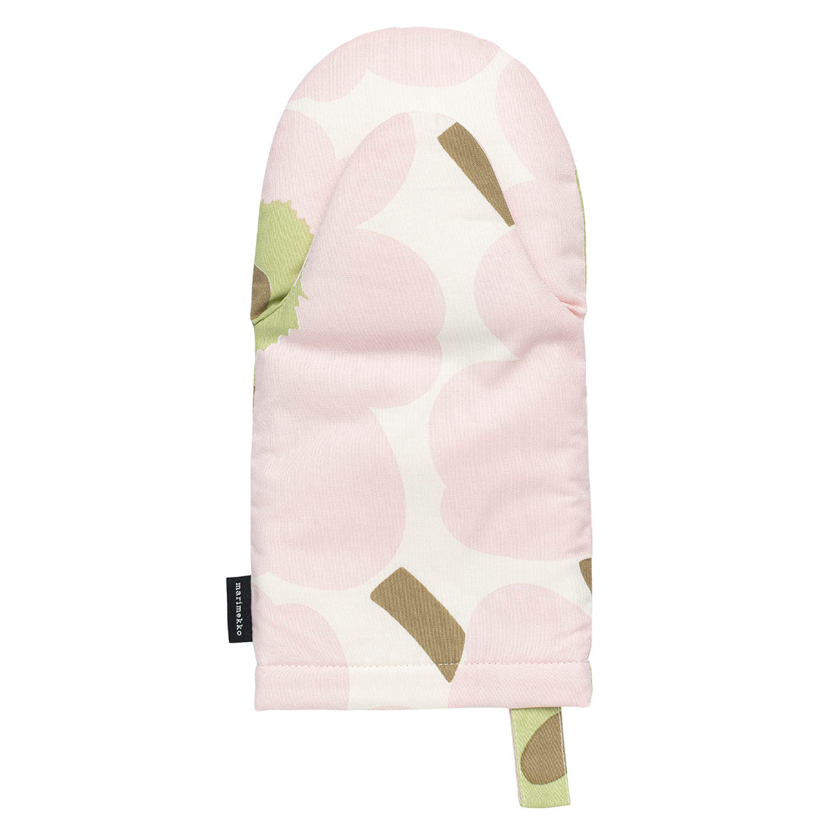 Marimekko Unikko Pink / Off White / Pear Oven Mitt