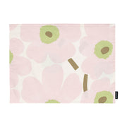 Marimekko Unikko Pink / Off White / Pear Coated Placemat