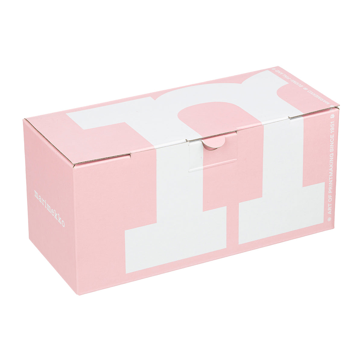 Marimekko Sydamet Pink / Brown / White Mug - Set of 2