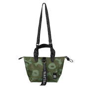 Marimekko Unikko Green Small Tote Shoulder Bag