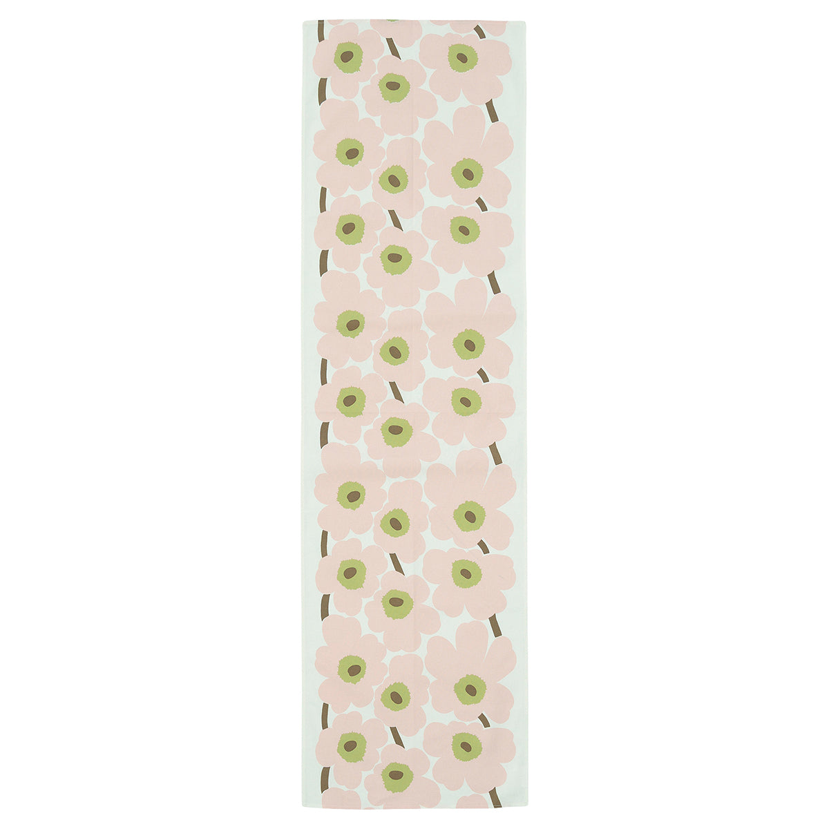 Marimekko Unikko Pink / Off White / Pear Green Table Runner
