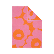 Marimekko Unikko Pink / Orange Hand Towel