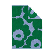 Marimekko Unikko Light Blue / Green Hand Towel
