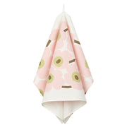 Marimekko Unikko Pink / Off White / Pear Green Tea Towel