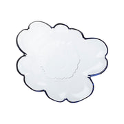 Marimekko Unikko Shape Light Blue Glass Salad Plate