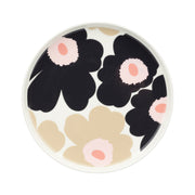 Marimekko Unikko Charcoal / Pink / Beige Salad Plate