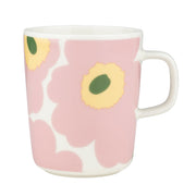 Marimekko Unikko White / Light Pink / Green Mug
