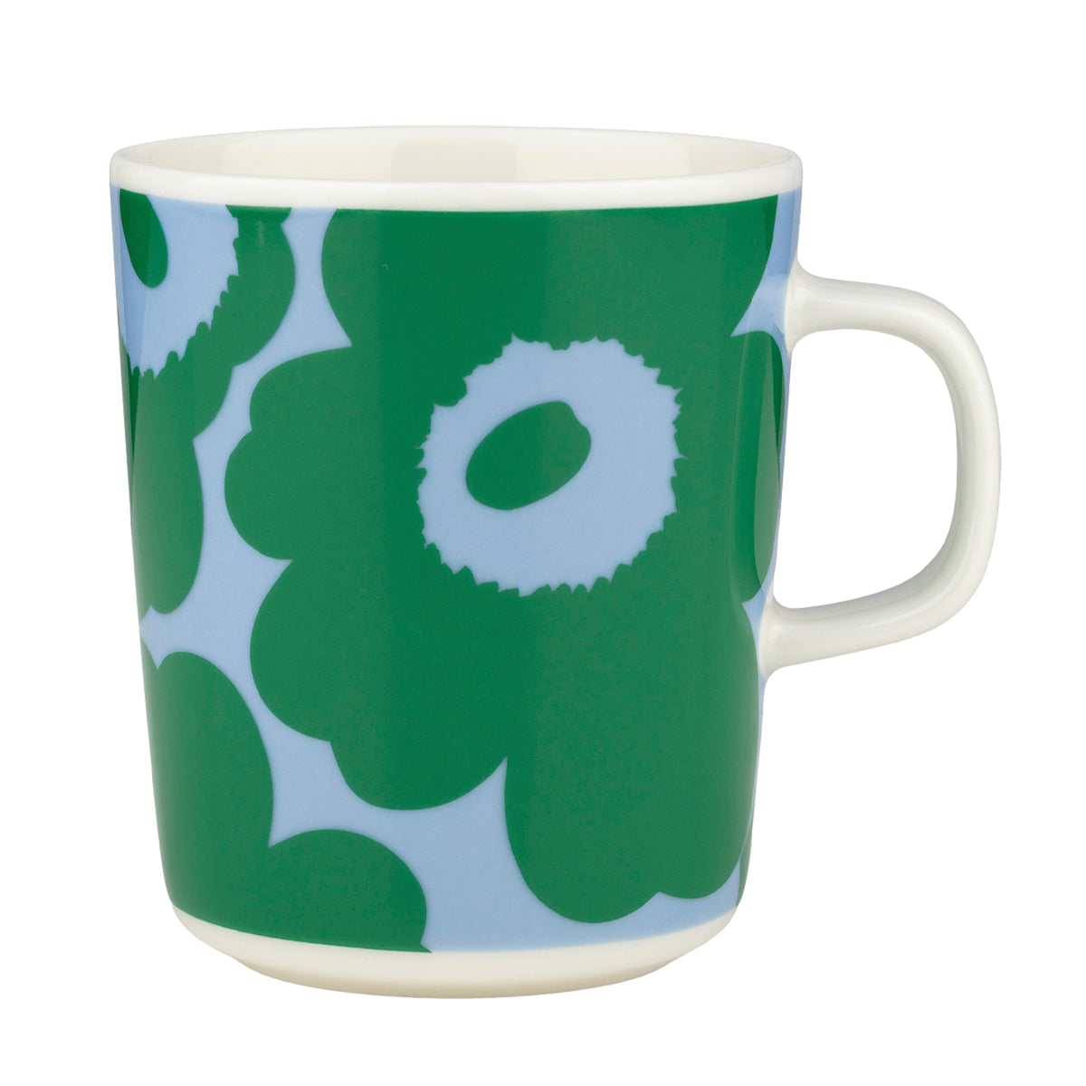 Marimekko Unikko Light Blue / Green Mug