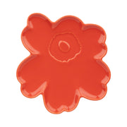 Marimekko Unikko Shape Orange-Red Salad Plate