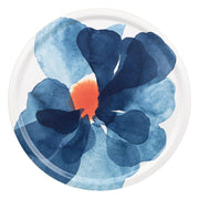 Marimekko Valssi Blue / Orange / White Round Serving Tray