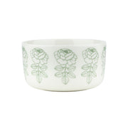 Marimekko Vihkiruusu Sage / White Soup / Cereal Bowl