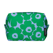 Marimekko Unikko Flourescent Light Blue / Green Vilja Cosmetic Bag