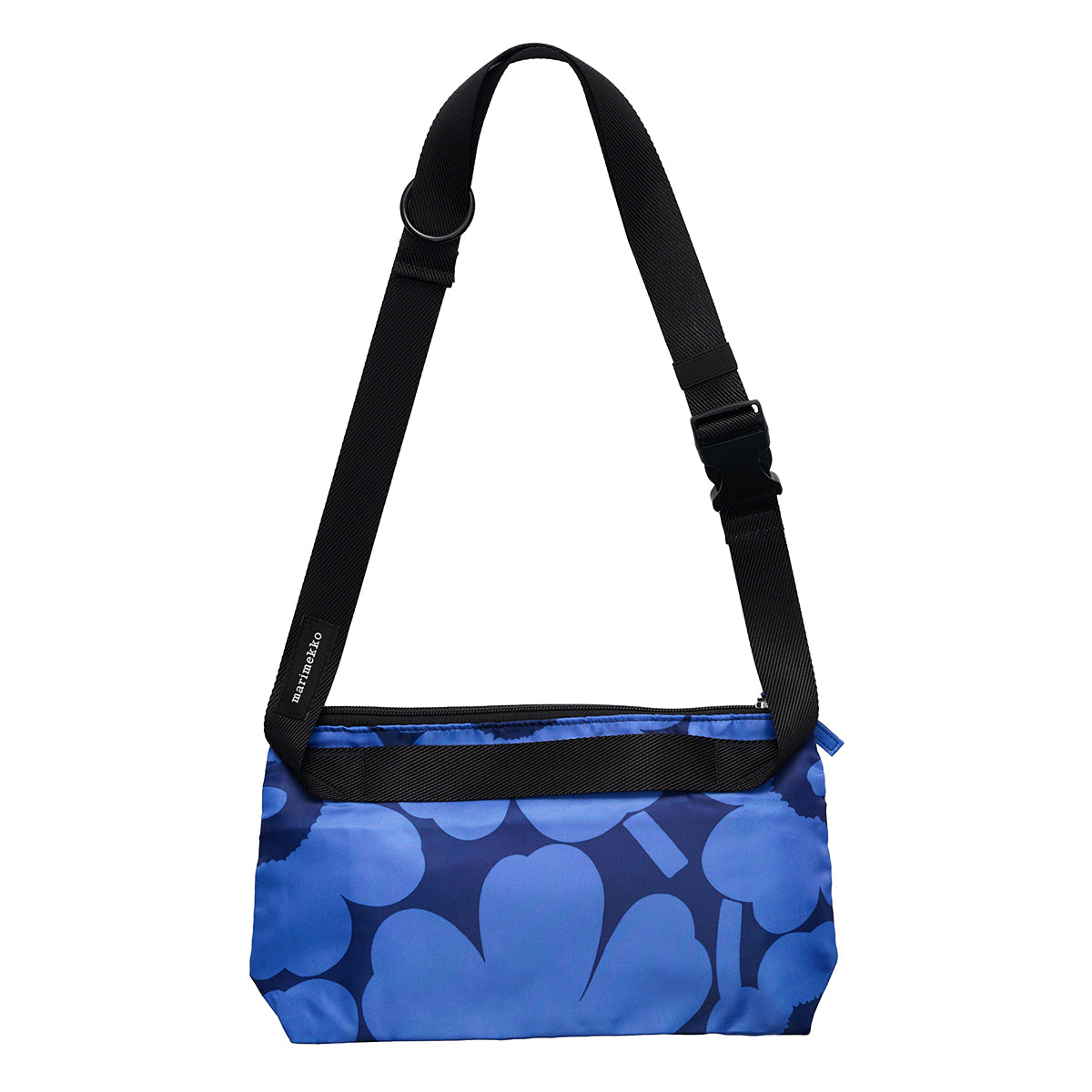 Marimekko Unikko Blue / Dark Blue / Black Small Neat Crossbody Shoulder Bag