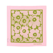 Marimekko Astrilli Unikko Light Pink / Green Scarf