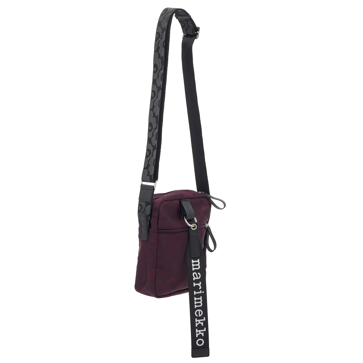 Marimekko Unikko Plum / Black Camera Bag
