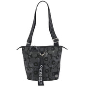 Marimekko Unikko Grey / Black Carry All Shoulder Bag